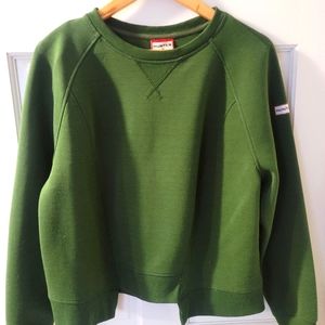 Hunter X Target asymmetrical sweatshirt, size large